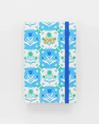 12 Month Classic Planner - Blue Tile Floral