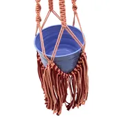 Long Fringe Macrame Plant Hanger