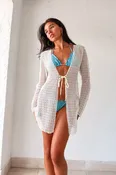 NEWPORT LONG SLEEVE TUNIC - ZIGZAG