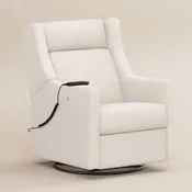 Babyletto Kiwi Deluxe Power Recliner & Swivel Glider with Heat and Massage