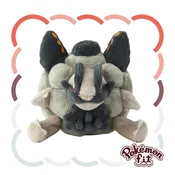 Alolan Golem 076 Pokemon Fit Plush