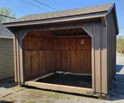 10' X 12' B&B HORSEBARN - MUSHROOM