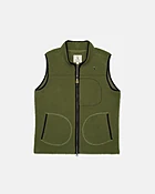 Alfré Olive Fleece Gilet