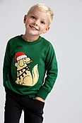 Embroidered Crewneck Sweatshirt