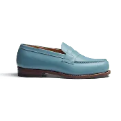 180 Loafer [Campanula Blue boxcalf]