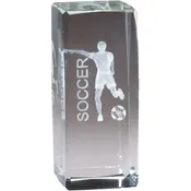 3-D Laser Crystal
