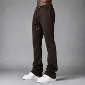 Armor - Stacked Sweat Pants - Dark Brown - M5690