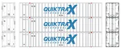 Athearn 72782 QuiktraX 53' Container 3-pack HO