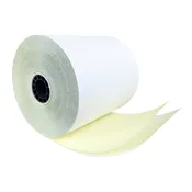 3 1/4" x 95' 2-Ply Carbonless Paper Rolls (50 Rolls)