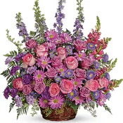 Gracious Lavender Basket