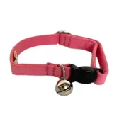 Linen Cat Collar - Pink