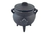 3″ Hamsa Cast Iron Cauldron