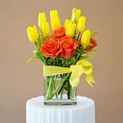 Tulips, Roses together - W620