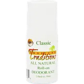 Aluminum-Free Virgin Coconut Oil Deodorant Roll-on - Classic - 2 oz. - Wholesale