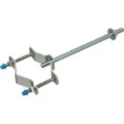 Universal Pipe Support With 10" Bolt, Fits 1-1/4 - 3" Pipe