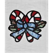 Homespun Christmas Candy Cane Paper Pattern