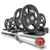 Chisel Olympic Weight Plates & Bar Set Builder