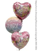 Balloons For Baby Girl