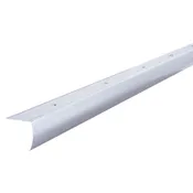 1-1/8 In. X 1-1/8 In. Polished Aluminum Stair Edging w/ Screw Nails