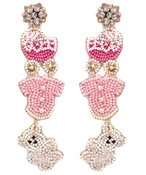 3 Tier Baby Goods Drop Earrings (2 colors)