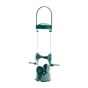 Finch Plastic 2-in-1 Tube Bird Feeder – 4 Ports