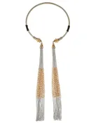 Beaded Fringe Necklace