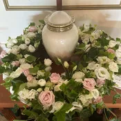 Quiet Comfort Urn Wreath