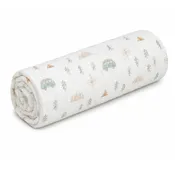 Organic Cotton Swaddle Blanket - Camping Print