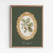 Acorns Thanksgiving Print 8"x10"