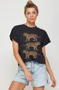 Tigers Vintage Graphic Crop Top