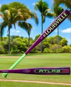 2026 CWS Louisville Slugger Atlas™ Neon Energy Limited Edition BBCOR Baseball Bat
