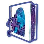 Book Portal Sticker