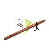 Beginner Native American Style A Flute | Small Sized | Natural Heartwood Cedar