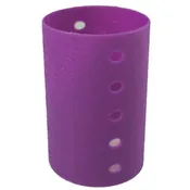 1 3/4" Magnetic Hair Rollers Purple | 12 Pieces