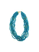 11 Strand Turquoise Necklace