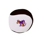 Cow Mascot sacky foot-bag. Black & White