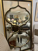Black & Gold 36"x67.5" Mirror