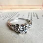 14K .51ct Diamond Ring