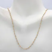 22K Gold Black Diamond Necklace - Exquisite Style