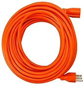 100 Ft. 16/3 Sjtw Orange Round Vinyl Extension Cord