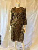 1960's Chinese silk  60s Dress size 8