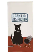 Agent of Destruction Dish Towel