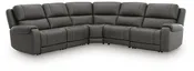 5Z - Pittson 5-Piece Power Reclining Sectional