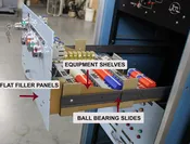 16″ Drawer Slide For Rack Panels