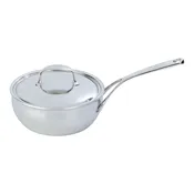 Demeyere Atlantis 3.5 qt Saucier, 18/10 Stainless Steel