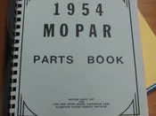 1954 Mopar Parts Book