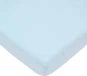American Baby Playard Value Jersey Sheet - Blue