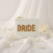 Beaded Bride Coin Purse