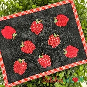 Apple Toss PDF Downloadable Mug Rug Pattern