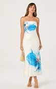 Annabeth Dress | Blue Floral